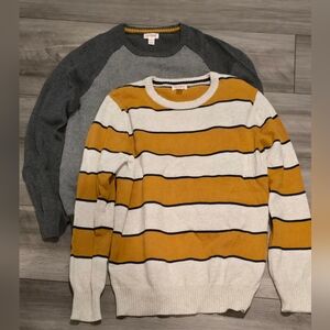 LIKE NEW Two Boys Cat & Jack Sweaters - Sz L (14-16)